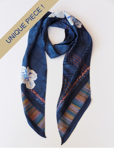 Maehama Blue sash scarf (unique)  - packshot