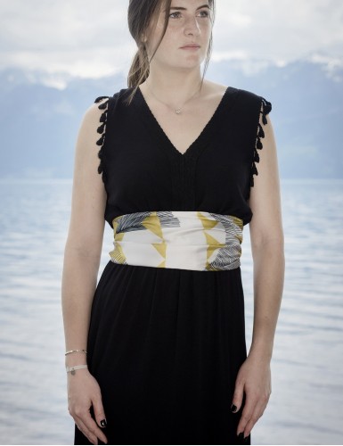 Foulard magique Santorin jaune - belt