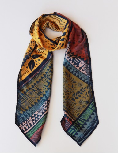 Dobrec Autumn sash scarf - packshot