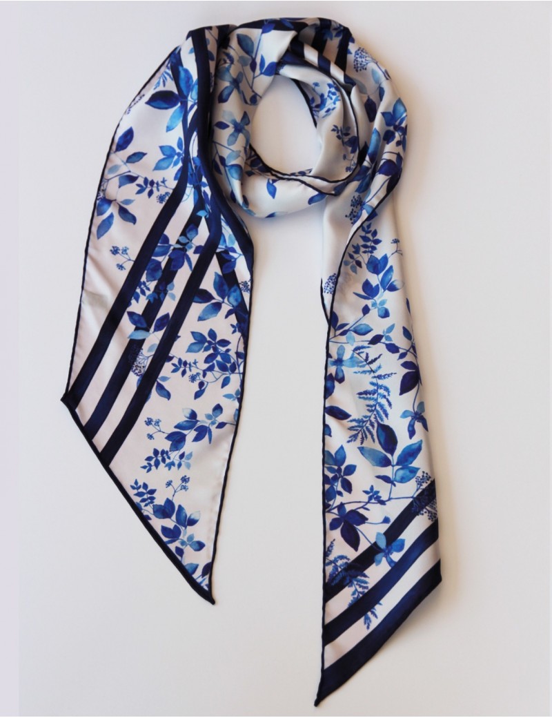 Bréhat blue sash scarf - packshot Bréhat blue sash scarf - packshot