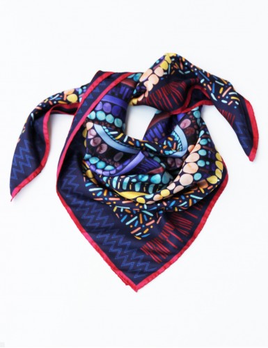 Kho Phangan night scarf 90 - packshot