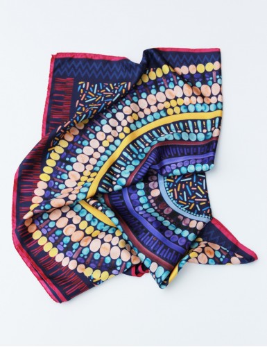 Kho Phangan night scarf 90 - packshot ragged