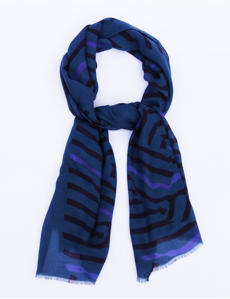 Foulard homme Carnac fond bleu - pack Foulard homme Carnac fond bleu - pack